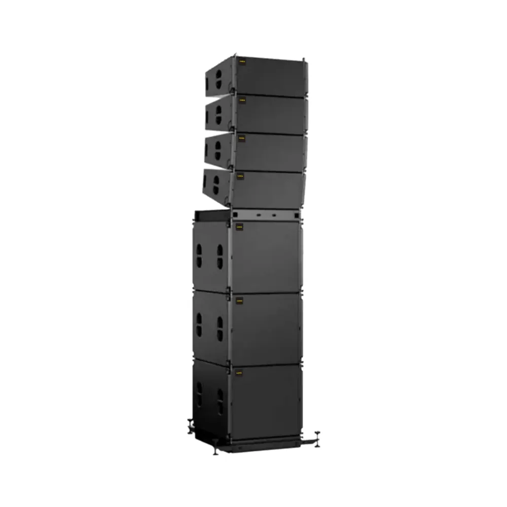 DY-VRS33 High-quality Line Array Subwoofer, 18" Front and 15" Rear Line Arrays